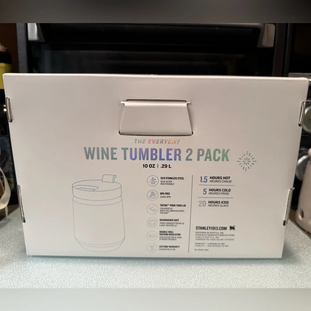 Stanley Winter Wonderland Wine Tumbler Set - 10oz - Picture 2 of 9